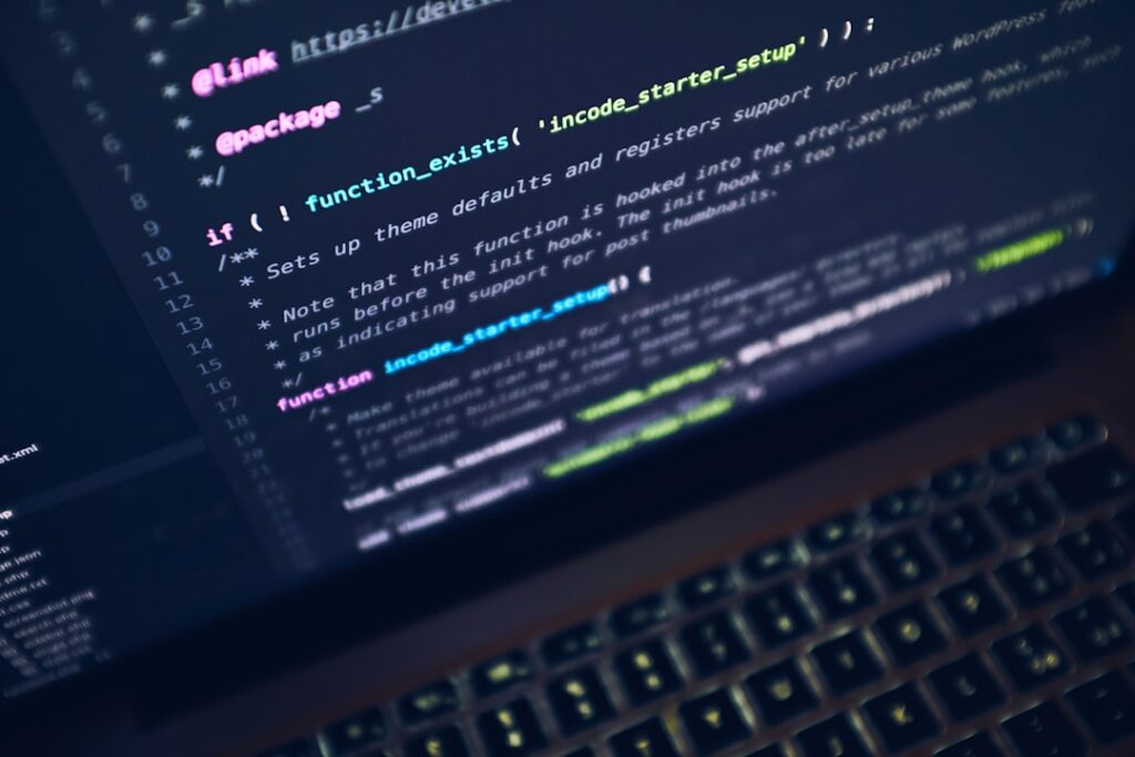 langchain — turned on gray laptop computer