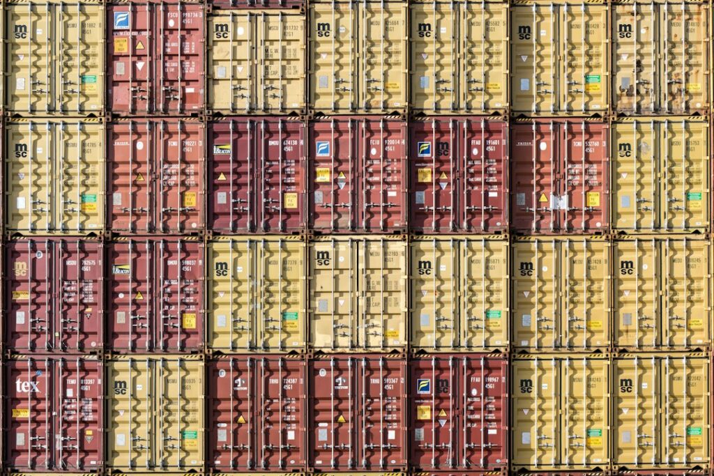k3d — a bunch of cargo containers stacked on top of each other